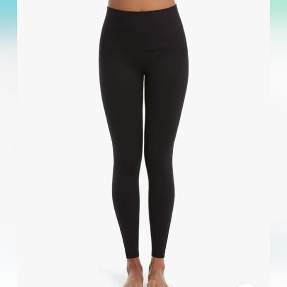 Spanx black Look at Me Now leggings sz M - Picture 1 of 10